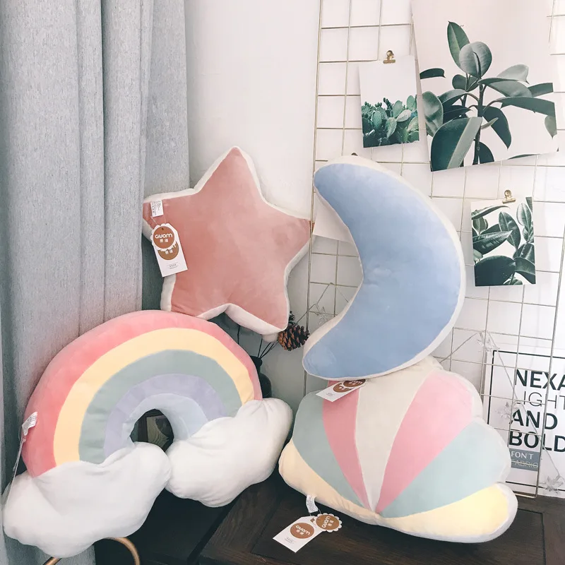 ins nordic seat decorative sky popular pillows children's cushions raindow cloud star shape plushs toys kids girl birthday gifts
ins nordic seat decorative sky popular pillows children's cushions raindow cloud star shape plushs toys kids girl birthday gifts