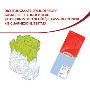 Gasket set engine: CLIO II 1.4 16 V/1.4 16 V/1.6 16V 98-, CLIO III 1.4 16V 05-, KANGOO CORTECO 418722P
Gasket set engine: CLIO II 1.4 16 V/1.4 16 V/1.6 16V 98-, CLIO III 1.4 16V 05-, KANGOO CORTECO 418722P