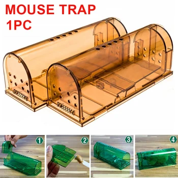 1pc Mouse Trap Plastic Mouse Trap Reusable Rat Catcher for Home Shop Hotel Pest Humane Large Live Mousetraps
1pc Mouse Trap Plastic Mouse Trap Reusable Rat Catcher for Home Shop Hotel Pest Humane Large Live Mousetraps