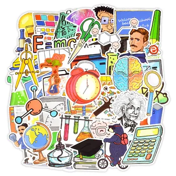 50Pcs Science Lab Sticker Class Back to School laboratory Vinyl Sticker for Student to DIY Stationery Suitcase Laptop Decals Toy
50Pcs Science Lab Sticker Class Back to School laboratory Vinyl Sticker for Student to DIY Stationery Suitcase Laptop Decals Toy