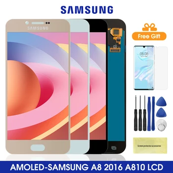 5.7" Super Amoled A810 LCD For Samsung Galaxy A8 2016 LCD Display Touch Screen Digitizer Assembly For Samsung A810 A8100 Lcd
5.7" Super Amoled A810 LCD For Samsung Galaxy A8 2016 LCD Display Touch Screen Digitizer Assembly For Samsung A810 A8100 Lcd