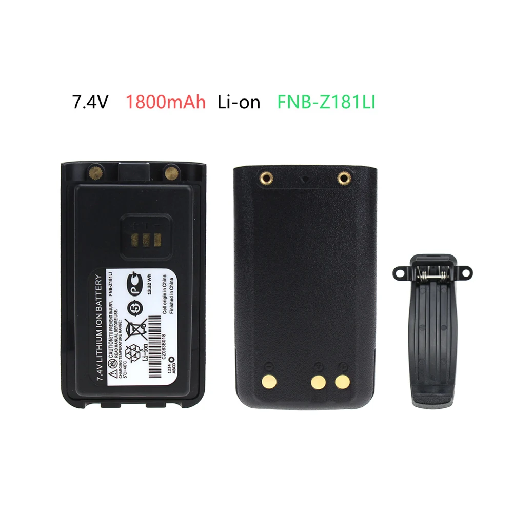 1800mAh Li-ion Replacement Battery Extender for Vertex EVX-C31, VZ-30, VZ-30-D0-5, VZ-30-G6-4 Walkie Talkie
1800mAh Li-ion Replacement Battery Extender for Vertex EVX-C31, VZ-30, VZ-30-D0-5, VZ-30-G6-4 Walkie Talkie