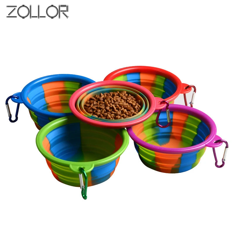 ZOLLOR 1pc Portable Travel Bowl For Dog Water Food Container Collapsible Silicone Multi-function Pet Folding Bowl Dog Drinker
ZOLLOR 1pc Portable Travel Bowl For Dog Water Food Container Collapsible Silicone Multi-function Pet Folding Bowl Dog Drinker