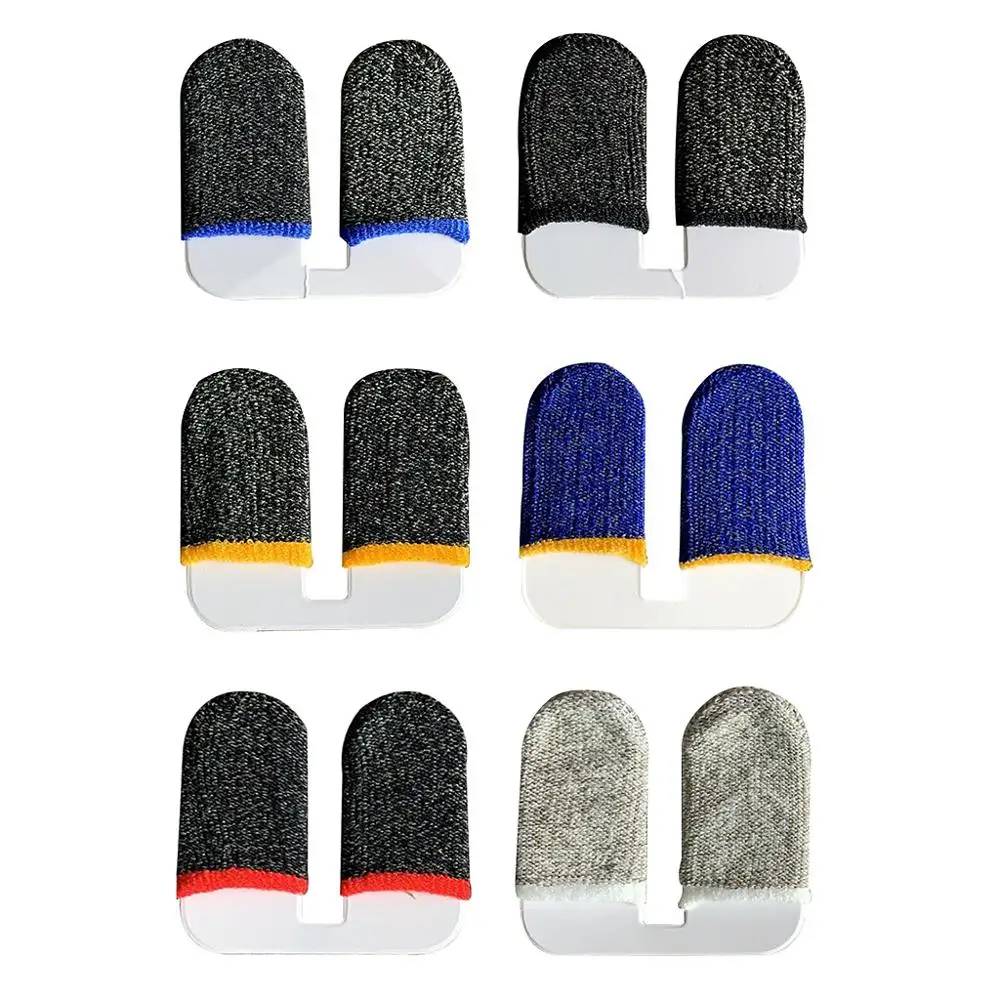 10 Pair Sweat-Proof Knitted Fabric Finger Cover Game Touch Screen Thumb Game Pad Finger Sleeves for Gaming Accessories Kit
10 Pair Sweat-Proof Knitted Fabric Finger Cover Game Touch Screen Thumb Game Pad Finger Sleeves for Gaming Accessories Kit