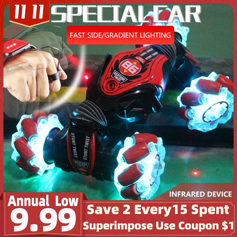 2020 NEW Remote Control RC Car 4WD High Speed Climbing Double-sided Driving 2.4G Stunt Car Music Drift Dancing Toys for Children
2020 NEW Remote Control RC Car 4WD High Speed Climbing Double-sided Driving 2.4G Stunt Car Music Drift Dancing Toys for Children