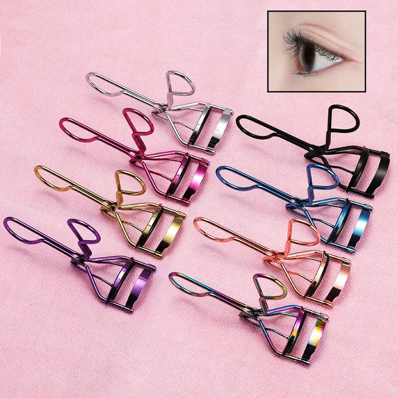 Professional Eyelashes Curler Carbon Steel Curling Clip Eyelash Volume Tweezers Makeup Tools Colorful
Professional Eyelashes Curler Carbon Steel Curling Clip Eyelash Volume Tweezers Makeup Tools Colorful
