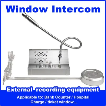 Dual-Way Talk Through Store Office Window Glass Counter Intercom Speaker System For Bank Ticket Station Dining Hall Voice Speak
Dual-Way Talk Through Store Office Window Glass Counter Intercom Speaker System For Bank Ticket Station Dining Hall Voice Speak
