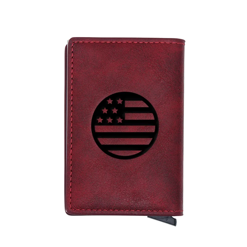 Classic Fashion American Flag Design Card Holder Wallets Men Women Rfid Leather Short Purse Slim Mini Wallet Money Bag Gifts
Classic Fashion American Flag Design Card Holder Wallets Men Women Rfid Leather Short Purse Slim Mini Wallet Money Bag Gifts