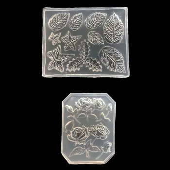 Rose Flower Maple Leaves Cake Decor Resin Pendant Silicone Molds Jewelry Tools Dried Flower Resin Decorative DIY Hand Crafts
Rose Flower Maple Leaves Cake Decor Resin Pendant Silicone Molds Jewelry Tools Dried Flower Resin Decorative DIY Hand Crafts