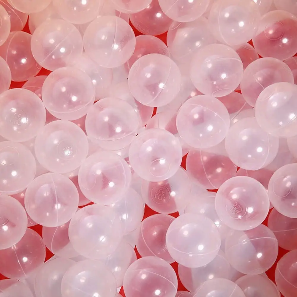 Ball Pit Balls - 100 Pcs Transparent Plastic Ocean Balls Crush Proof Stress Ball for Kids Playhouse Pool Dog Cat Play Toy
Ball Pit Balls - 100 Pcs Transparent Plastic Ocean Balls Crush Proof Stress Ball for Kids Playhouse Pool Dog Cat Play Toy