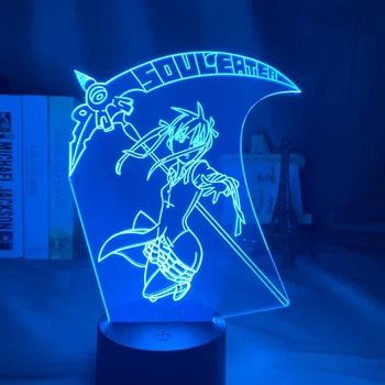 Anime Soul Eater Maka Albarn Figure Kids Led Night Light for Home Decoration Girls Room Bedside Desk 3d Lamp Gift Color Changing
Anime Soul Eater Maka Albarn Figure Kids Led Night Light for Home Decoration Girls Room Bedside Desk 3d Lamp Gift Color Changing