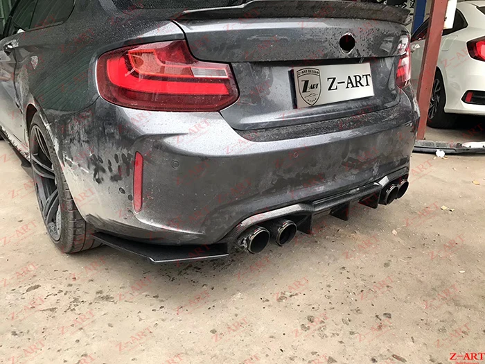 Z-ART Carbon fiber rear lip for BMW M2 carbon fiber rear diffuser for BMW F87 M2 2015-2019 carbon fiber rear chin free shipping
Z-ART Carbon fiber rear lip for BMW M2 carbon fiber rear diffuser for BMW F87 M2 2015-2019 carbon fiber rear chin free shipping