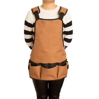 Garden Tool Apron with 15 Pockets Oxford Cloth Waterproof Protective Work Storage Apron Fully Adjustable With Cross-Back Straps
Garden Tool Apron with 15 Pockets Oxford Cloth Waterproof Protective Work Storage Apron Fully Adjustable With Cross-Back Straps