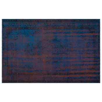 Handmade Blue Vintage Overdyed Turkish Area Rug 180x286 Cm-5'11''X9'5''
Handmade Blue Vintage Overdyed Turkish Area Rug 180x286 Cm-5'11''X9'5''
