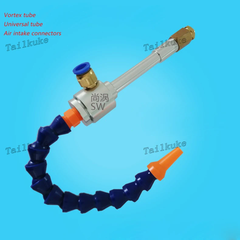 Vortex Tube Cooler Vortex Refrigeration Tube Cold Air Gun Compressed Air Cooling Gun Tool Cooler
Vortex Tube Cooler Vortex Refrigeration Tube Cold Air Gun Compressed Air Cooling Gun Tool Cooler