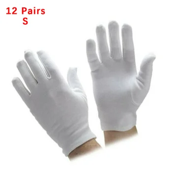 12 Pairs Cotton White Gloves General Purpose Moisturising Lining Gloves Durable And Practical To Use
12 Pairs Cotton White Gloves General Purpose Moisturising Lining Gloves Durable And Practical To Use