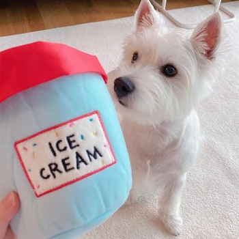 Ice Cream Pet Toys Dog Plush Toys Dog Bite Toys Sounding Toys Pet Interactive Toys Personalized Accessories Luminous Ball
Ice Cream Pet Toys Dog Plush Toys Dog Bite Toys Sounding Toys Pet Interactive Toys Personalized Accessories Luminous Ball