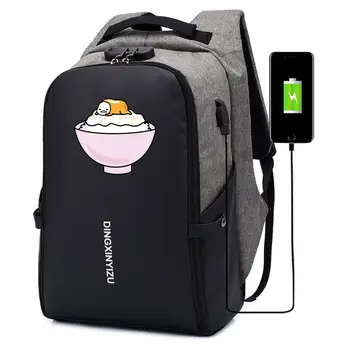Cartoon cute Gudetama Backpack UNISEX teenagers Laptop bag Travel bag school book Bags canvas Anti-theft USB Charging Knapsack 
Cartoon cute Gudetama Backpack UNISEX teenagers Laptop bag Travel bag school book Bags canvas Anti-theft USB Charging Knapsack