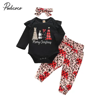 Baby Girl Romper, Jogger Pants Suit, Crotch Buttons Ruffle Round Neck Long Sleeve Christmas Leopard Trousers
Baby Girl Romper, Jogger Pants Suit, Crotch Buttons Ruffle Round Neck Long Sleeve Christmas Leopard Trousers