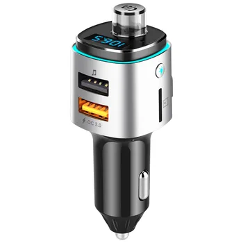 Auto High Performance Bluetooth Car MP3 Player Handsfree Calling Dual USB Quick Charger FM Transmitter Audio Adapter
Auto High Performance Bluetooth Car MP3 Player Handsfree Calling Dual USB Quick Charger FM Transmitter Audio Adapter