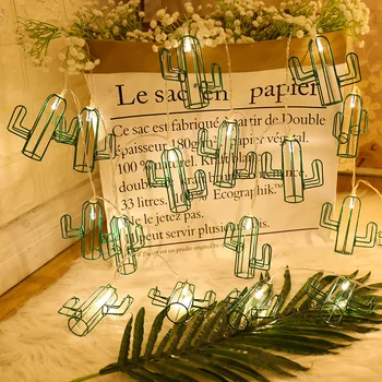 INS Green Cactus Shape LED String Lights Small Lantern String Decorative Lamp Room Christmas Lights Fairy Lights
INS Green Cactus Shape LED String Lights Small Lantern String Decorative Lamp Room Christmas Lights Fairy Lights