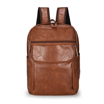 2020 New Men Backpack PU Leather Bagpack Large laptop Backpacks Male Mochilas Schoolbag For Teenagers Boy Weekend Travel Bag
2020 New Men Backpack PU Leather Bagpack Large laptop Backpacks Male Mochilas Schoolbag For Teenagers Boy Weekend Travel Bag
