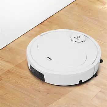400ML Automatic Smart Vacuum Cleaner Robot Rechargeable Vacuum Cleaner Dust Box Intelligent floor Cleaning robot sweeper #429
400ML Automatic Smart Vacuum Cleaner Robot Rechargeable Vacuum Cleaner Dust Box Intelligent floor Cleaning robot sweeper #429