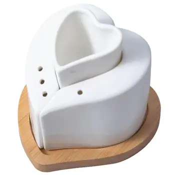 1 Pc Heart-shaped Seasoning Box Condiment Containers Spice Jar for Restaurant Home Kitchen
1 Pc Heart-shaped Seasoning Box Condiment Containers Spice Jar for Restaurant Home Kitchen