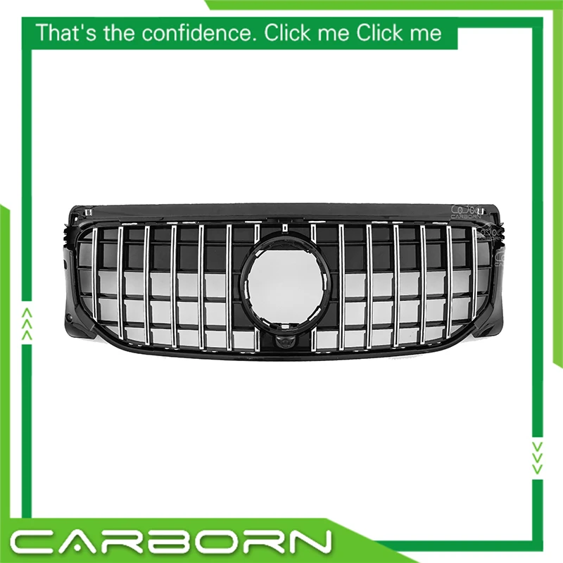 For Mercedes Benz GLB Class X247 GLB200 GLB250 2020 2021 Grill GT Style ABS Plastic Replacement Front Bumper Upper Racing Grille
For Mercedes Benz GLB Class X247 GLB200 GLB250 2020 2021 Grill GT Style ABS Plastic Replacement Front Bumper Upper Racing Grille