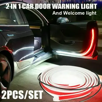 2× Car Door Open Signal Lamp LED Light Strip Strobe Flash Anti-collision Safety Waterproof, Flowing, Flashing
2× Car Door Open Signal Lamp LED Light Strip Strobe Flash Anti-collision Safety Waterproof, Flowing, Flashing