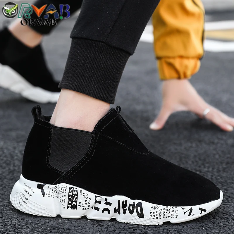 Winter Boots Men Boots Faux Suede Fashion Round Toe Snow Boots Warm Velvet Comfortable Lightweight Slip-On Shoes Men Non-slip
Winter Boots Men Boots Faux Suede Fashion Round Toe Snow Boots Warm Velvet Comfortable Lightweight Slip-On Shoes Men Non-slip