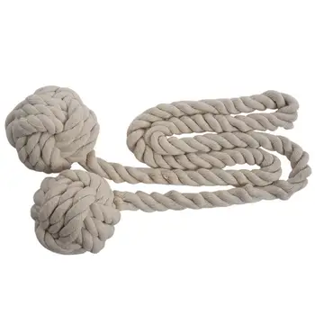 Fine Hand Tied Curtain Clip Drapery Tassels Curtain Tiebacks/Tassel Window Cotton Rope Tie Ball Back Accessories 132cm (creamy-w
Fine Hand Tied Curtain Clip Drapery Tassels Curtain Tiebacks/Tassel Window Cotton Rope Tie Ball Back Accessories 132cm (creamy-w