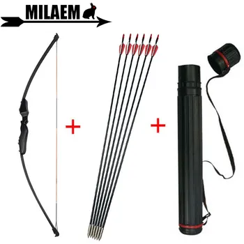 40lbs Archery Recurve Bow And Arrow Set Straight Bow 31inch Fiberglass Arrow With Arrow Quiver Training Shooting Accessories
40lbs Archery Recurve Bow And Arrow Set Straight Bow 31inch Fiberglass Arrow With Arrow Quiver Training Shooting Accessories
