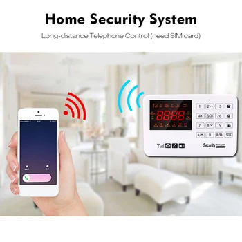 Home Security System kit Touch Keyboard Infrared Detector Intelligent Study Coding Long-distance Telephone Control EU Plug
Home Security System kit Touch Keyboard Infrared Detector Intelligent Study Coding Long-distance Telephone Control EU Plug