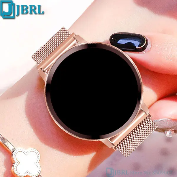 Luxury Famous ladies Fitness Tracker smart-watch Magnet Strap smartwatch Woman men LED Digital smart watch For Android IOS 2019
Luxury Famous ladies Fitness Tracker smart-watch Magnet Strap smartwatch Woman men LED Digital smart watch For Android IOS 2019