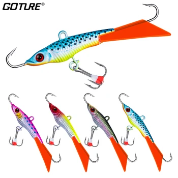 Goture 1pc Ice Fishing Balancer 7.9cm 17.2g,7.1cm 14.4g Winter Fishing Lure Lead Jigging Bait Ice Fishing Lure Wobblers for Pike
Goture 1pc Ice Fishing Balancer 7.9cm 17.2g,7.1cm 14.4g Winter Fishing Lure Lead Jigging Bait Ice Fishing Lure Wobblers for Pike