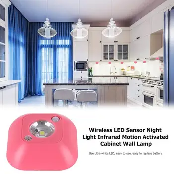 New Mini Wireless LED Sensor Night Light Lamp PIR Infrared Motion Activated Sensor Light for Wall Lamp Cabinet Stairs Light
New Mini Wireless LED Sensor Night Light Lamp PIR Infrared Motion Activated Sensor Light for Wall Lamp Cabinet Stairs Light