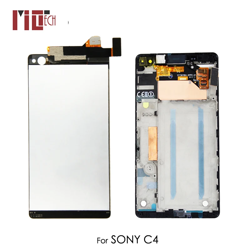 LCD Display For Sony Xperia C4 E5303 E5306 E5333 Touch Screen Digitizer Assembly Replacement Parts White With Frame
LCD Display For Sony Xperia C4 E5303 E5306 E5333 Touch Screen Digitizer Assembly Replacement Parts White With Frame