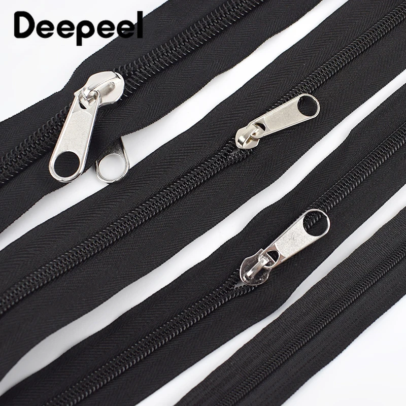 Meetee 3#5#8#10# 3meters Nylon Coil Zipper Double Side Sliders Open-end for Backpack Fishing Bags Tent Sewing Accessories ZA209
Meetee 3#5#8#10# 3meters Nylon Coil Zipper Double Side Sliders Open-end for Backpack Fishing Bags Tent Sewing Accessories ZA209