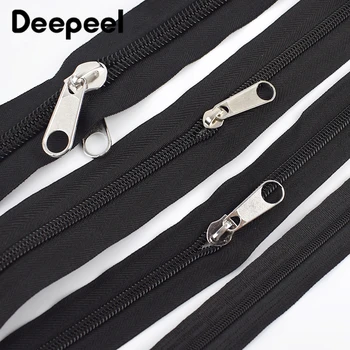 Meetee 3#5#8#10# 3meters Nylon Coil Zipper Double Side Sliders Open-end for Backpack Fishing Bags Tent Sewing Accessories ZA209
Meetee 3#5#8#10# 3meters Nylon Coil Zipper Double Side Sliders Open-end for Backpack Fishing Bags Tent Sewing Accessories ZA209