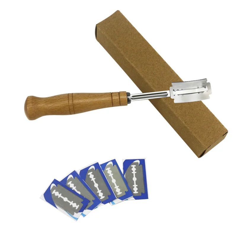 Bread Bakers Lame Slashing Tool Dough Making Razor Cutter Accessories for Baking TB Sale
Bread Bakers Lame Slashing Tool Dough Making Razor Cutter Accessories for Baking TB Sale