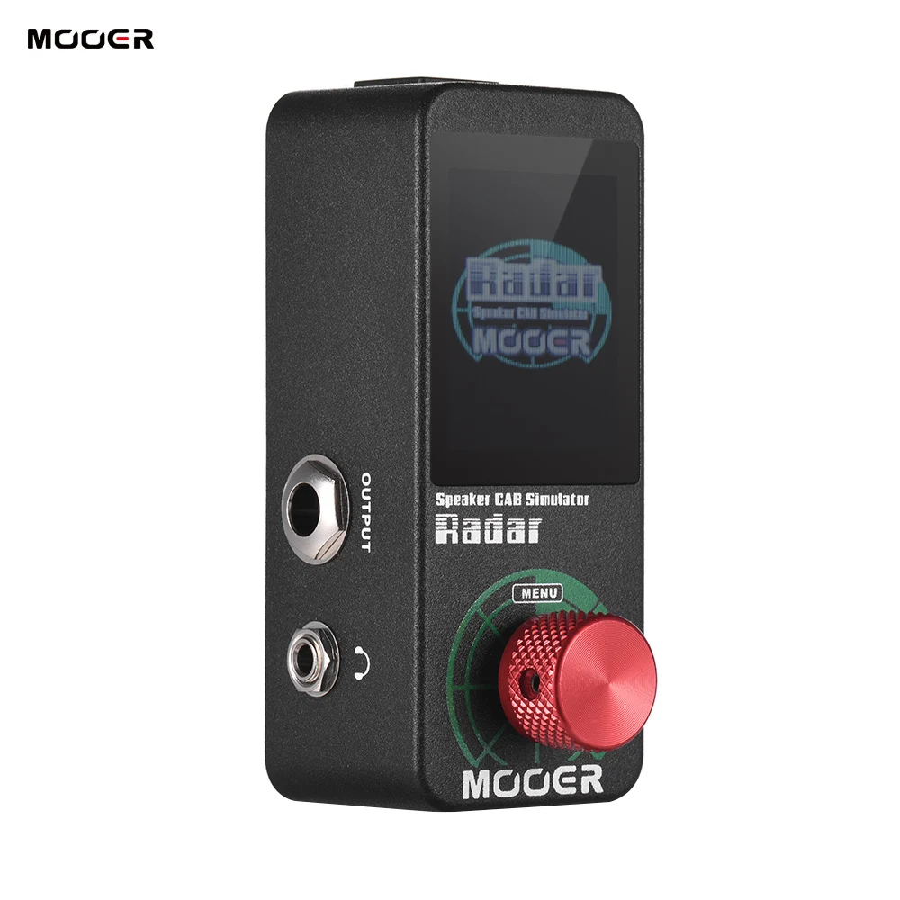 MOOER Speaker Cab Cabinet Simulator Guitar Effect Pedal 30 Speaker Cab Models 11 Mic Models 36 User Presets
MOOER Speaker Cab Cabinet Simulator Guitar Effect Pedal 30 Speaker Cab Models 11 Mic Models 36 User Presets