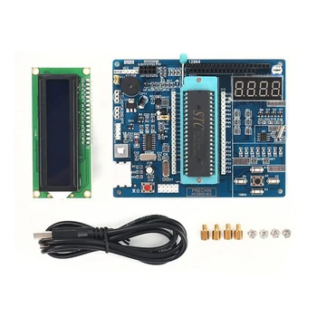 STC89C52 With CD Compact Accessories LCD Screen Microcontroller Easy Install MCU ISP Download Development Board Experiment
STC89C52 With CD Compact Accessories LCD Screen Microcontroller Easy Install MCU ISP Download Development Board Experiment