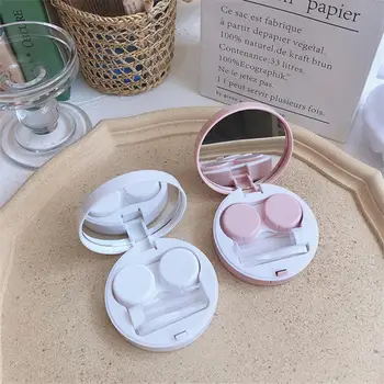Free Ship Round Love Cherry Pattern Contact Lens Case Set Plastic with Solution bottle Tweezers Stick Connection Travel Portable
Free Ship Round Love Cherry Pattern Contact Lens Case Set Plastic with Solution bottle Tweezers Stick Connection Travel Portable