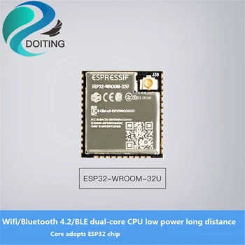DOITING ESP32 Wireless Wifi Module ESP32-WROOM-32U Module Compatible With ESP-32s ESP-32 External Antenna Dual Core CPU
DOITING ESP32 Wireless Wifi Module ESP32-WROOM-32U Module Compatible With ESP-32s ESP-32 External Antenna Dual Core CPU