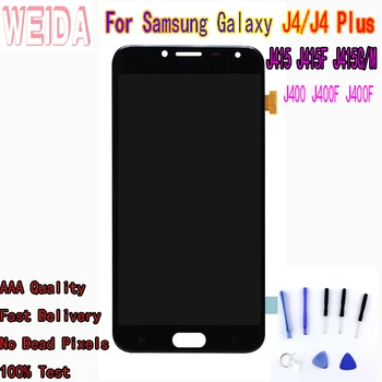 LCD WEIDA For Samsung Galaxy 5.5 "J4 J400 J400F J400F LCD 6" J4 Plus LCD J415 J415F J415G/M LCD Touch Screen Digitizer Assembly
LCD WEIDA For Samsung Galaxy 5.5 "J4 J400 J400F J400F LCD 6" J4 Plus LCD J415 J415F J415G/M LCD Touch Screen Digitizer Assembly