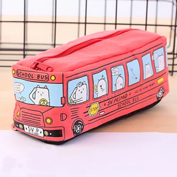 Large Capacity Cute Canvas Gift Portable School Stationery Animal Bus Student Pencil Storage Zipper Closure Pen Bag
Large Capacity Cute Canvas Gift Portable School Stationery Animal Bus Student Pencil Storage Zipper Closure Pen Bag