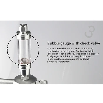Aquarium DIY CO2 Generator System Kit with Solenoid Valve Bubble Counter for Plants Aquarium JS23
Aquarium DIY CO2 Generator System Kit with Solenoid Valve Bubble Counter for Plants Aquarium JS23