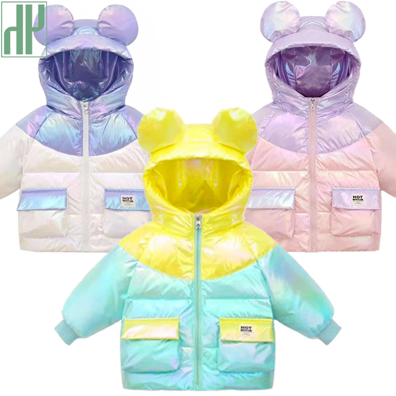 HH Hot Autumn Winter Jacket For Girls Boys Warm Down Coat Cute Ear Clothes Baby Hooded Outerwear Children Toddler Infant Parkas
HH Hot Autumn Winter Jacket For Girls Boys Warm Down Coat Cute Ear Clothes Baby Hooded Outerwear Children Toddler Infant Parkas