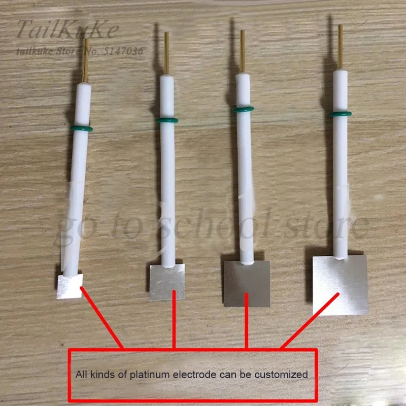 Platinum Electrode 25*25*0.1mm/platinum Sheet Electrode Contrast Electrode/99.99% Platinum Electrode
Platinum Electrode 25*25*0.1mm/platinum Sheet Electrode Contrast Electrode/99.99% Platinum Electrode